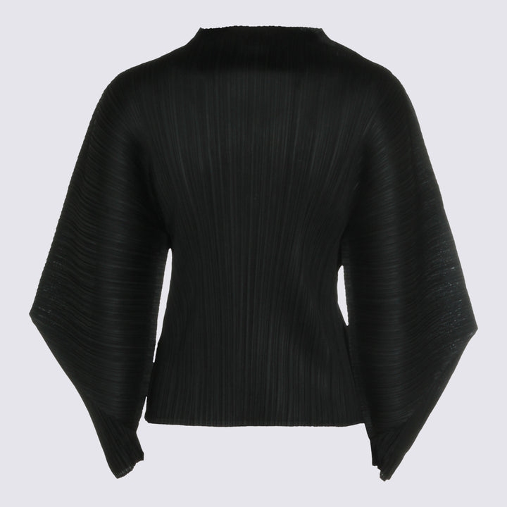 Pleats Please Issey Miyake Top - Blacks and greys | f135b798b172a390149b9a968f060e3526ba8f97