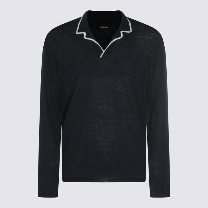 Giorgio Armani T-shirts and Polos - Blu e verdi | 35e9888b69029134094046e9810ddd15880d7cc8