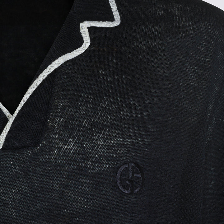 Giorgio Armani T-shirts and Polos - Blu e verdi | bcd7616d6de512611368df3c13bf4ae1f1ca5e18