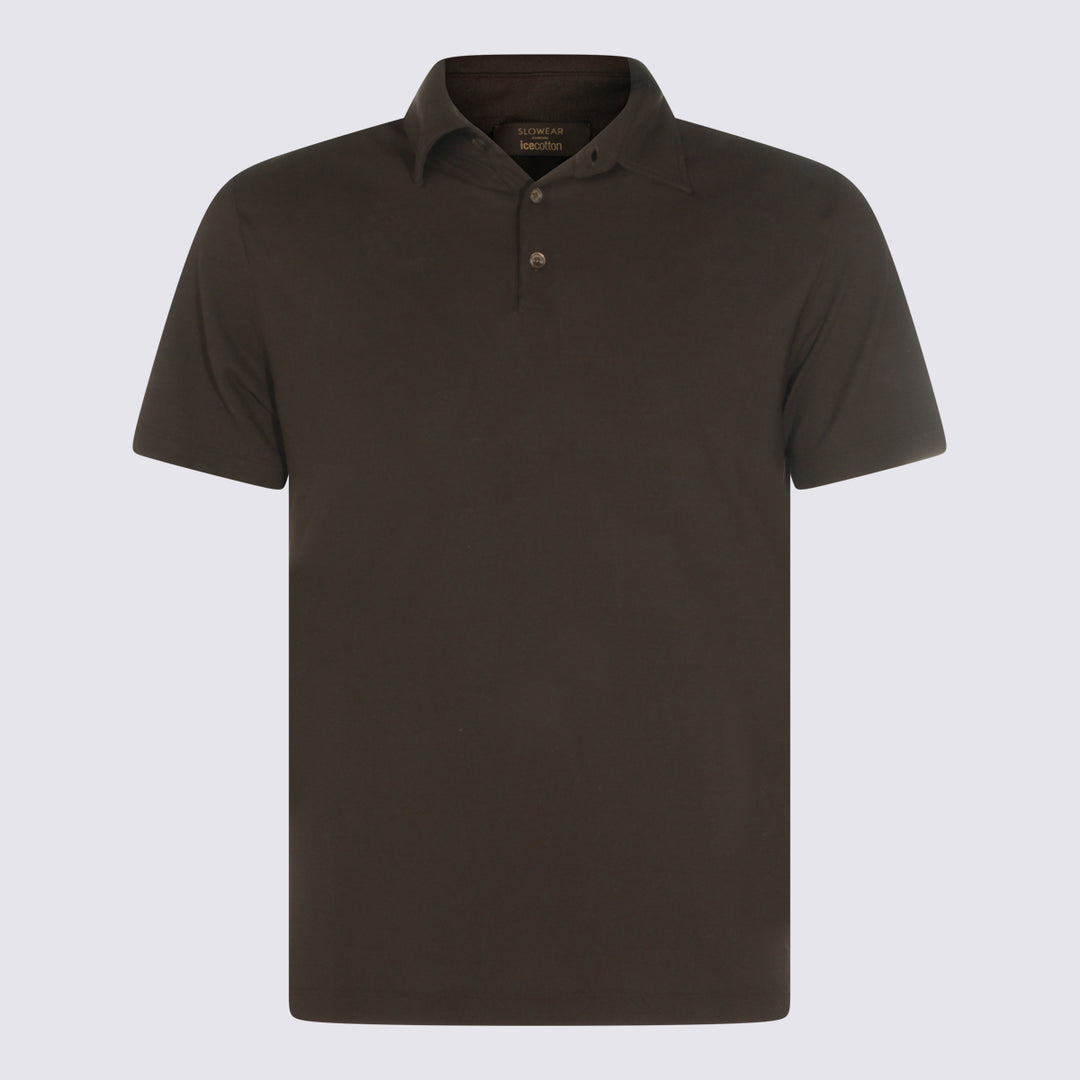 Zanone T-shirts and Polos - Marroni | bd6f9baf6177a34a4241ce8fc943c0c5e18eba5e