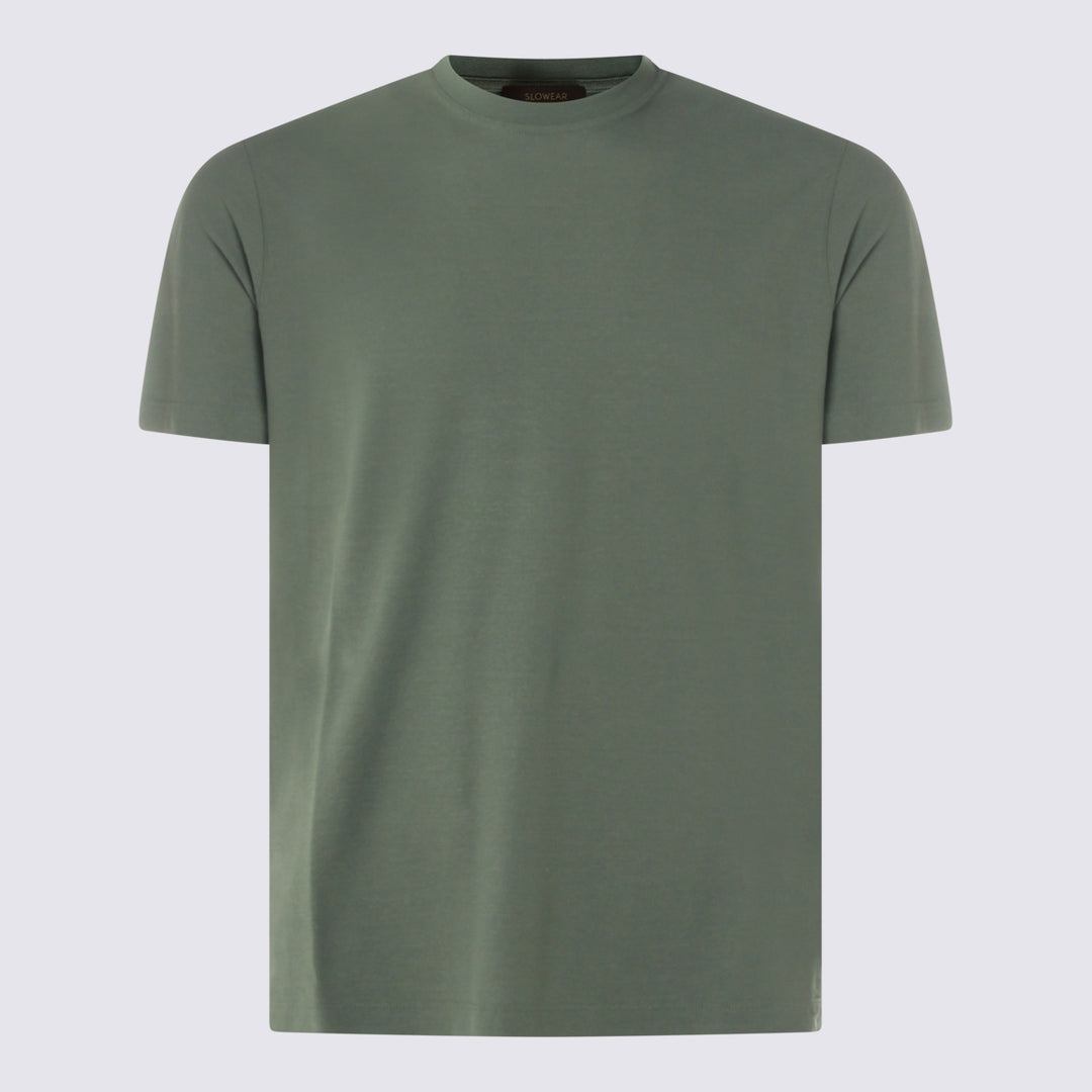 Zanone T-shirts and Polos - LIGHT GREEN | 829d83dfa202379748f54c0832cf5bdaef15baed