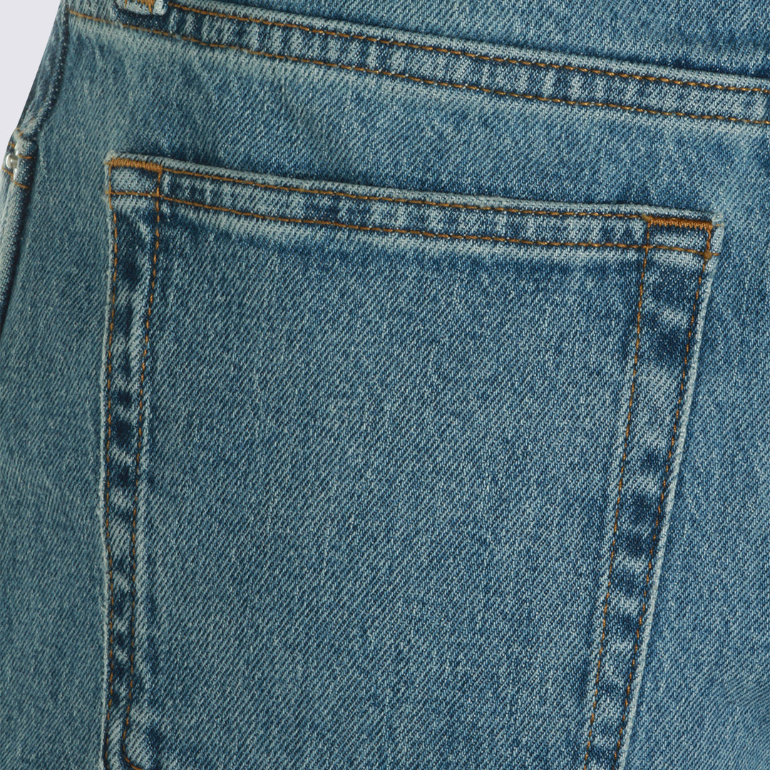 Anine Bing Jeans - Blu e verdi | 4786a79e1cc67a10a2f50034e3806aa990f63bea