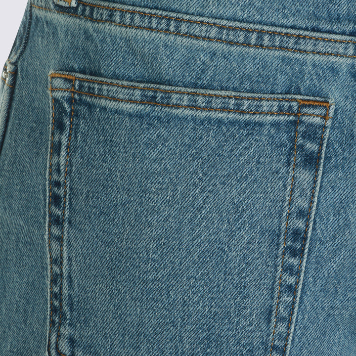 Anine Bing Jeans - Blu e verdi | 4786a79e1cc67a10a2f50034e3806aa990f63bea