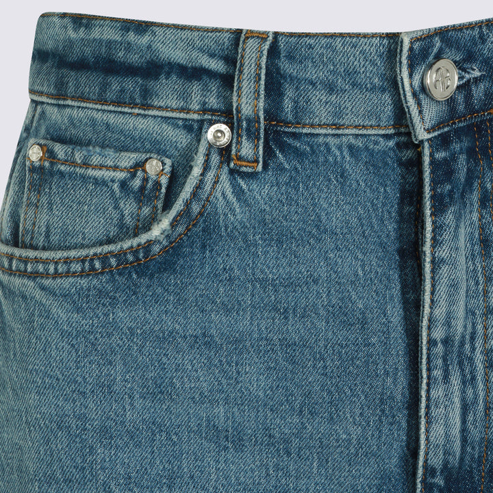 Anine Bing Jeans - Blu e verdi | 80959fdfe9519a8e961405f329c701d711e69d31
