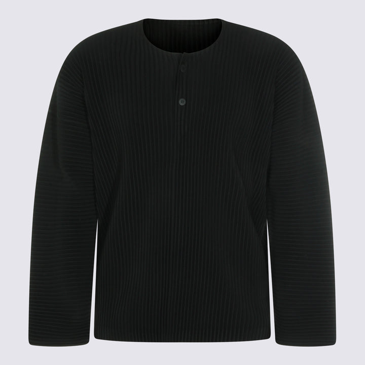 Homme Plisse Issey Miyake T-shirts and Polos - Blacks and greys | e9013af199bd9e237bfa2175f90de79e55397b76