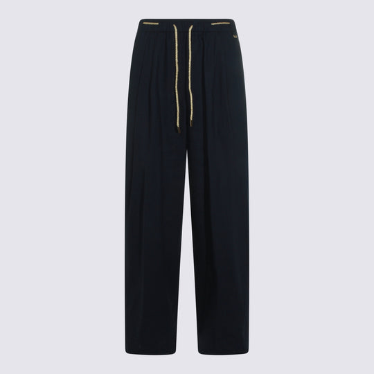 Trousers Blue And Green