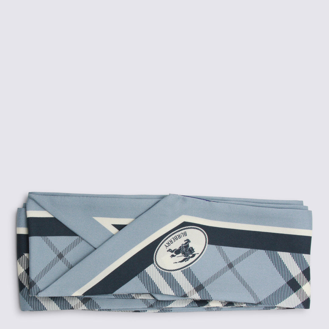 Burberry Scarfs - BANK BLUE | df16c5eabc199305f1c4f2c669f8b34e6647e942