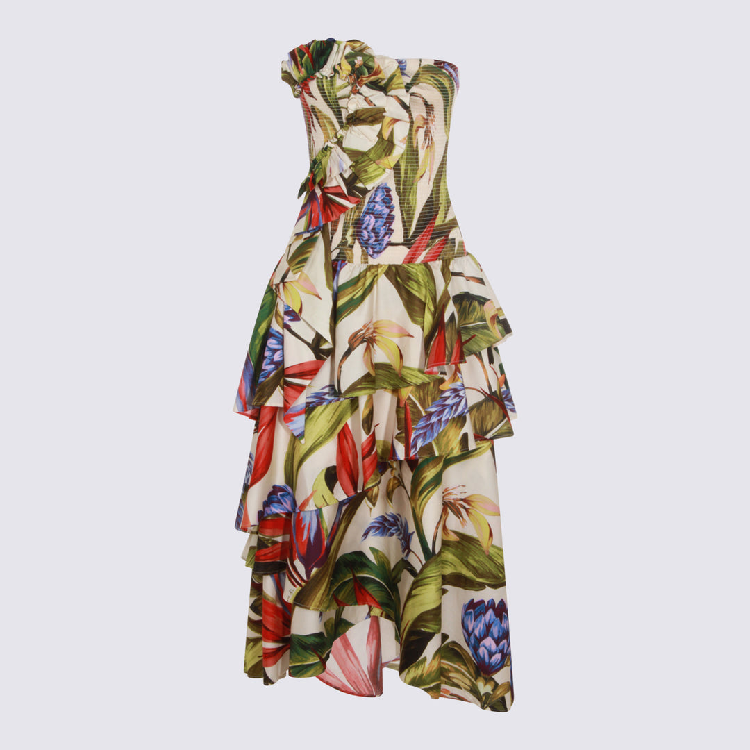 Farm Rio Dresses - FLORART SAND | 99155c624f98f14983a18500a5301b14df103bbc