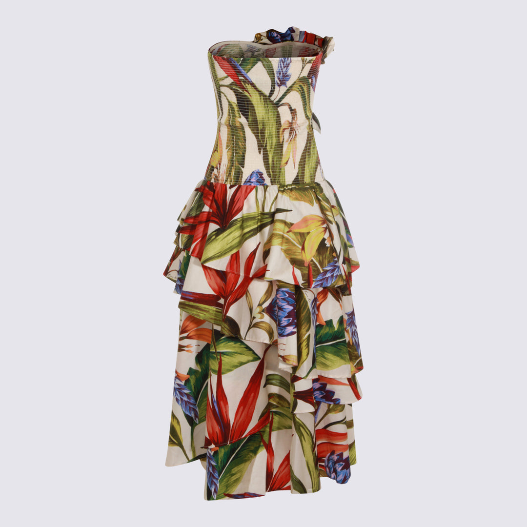 Farm Rio Dresses - FLORART SAND | 18b61d6db2b57fef895b5f60d7b369511c937cb7