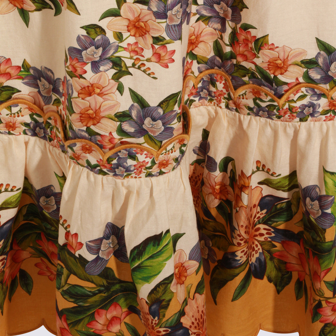 Farm Rio Dresses - HILO STRIPES SAND | 78921fc39ae685bdc48489e903dadf0b067080c7