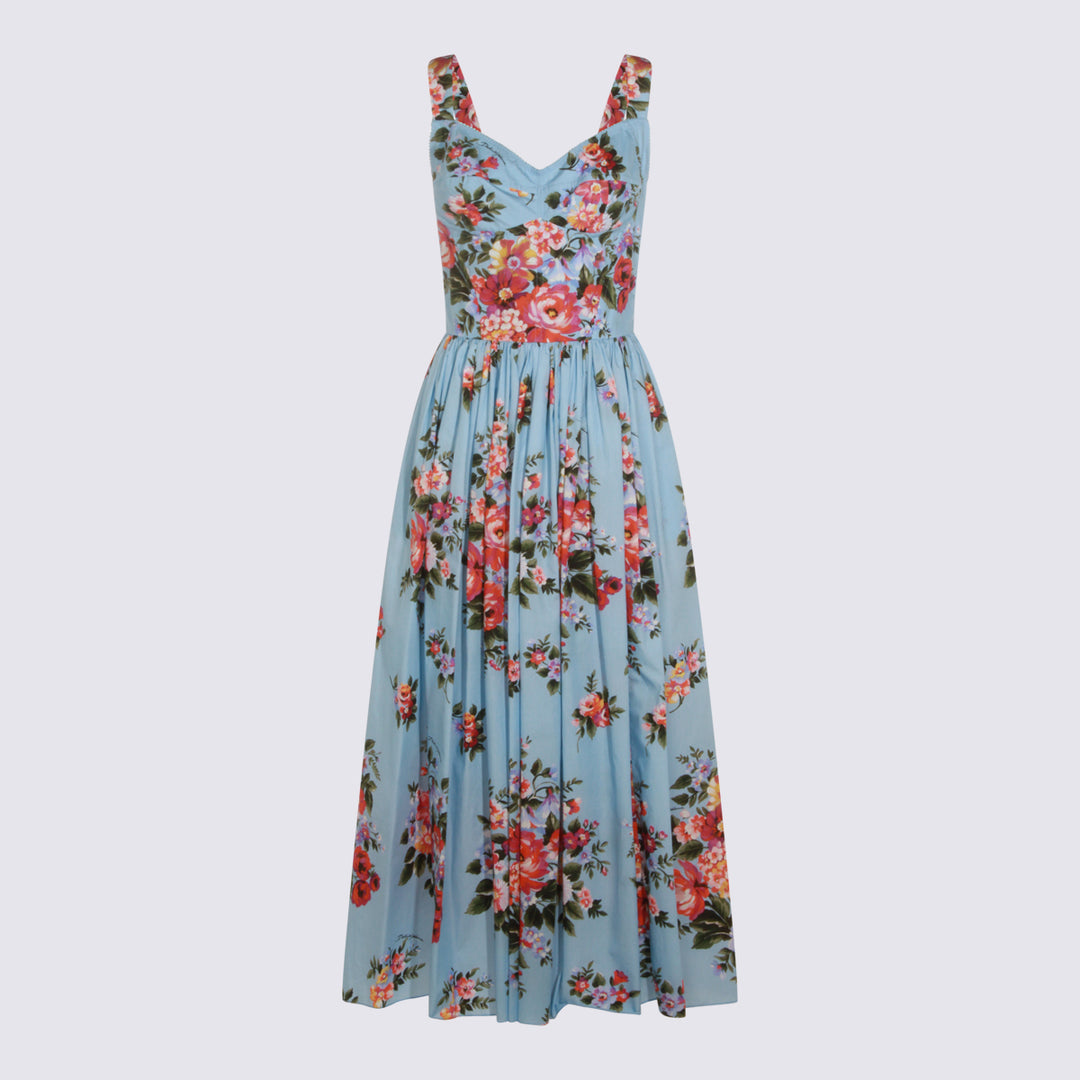 Dolce & Gabbana Dresses - FIORI F.DO CELESTE | 56638b33078e8e8631db19eb71db43ec85f9f9e4