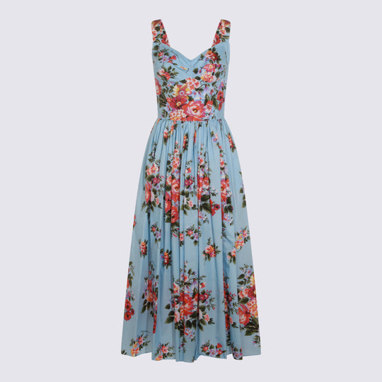 Dresses Fiori F.Do Celeste