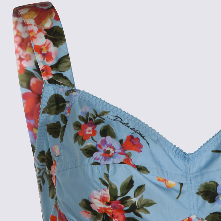 Dolce & Gabbana Dresses - FIORI F.DO CELESTE | 5648b7d9d0397fbd1a59d9f629600094fb8dada0
