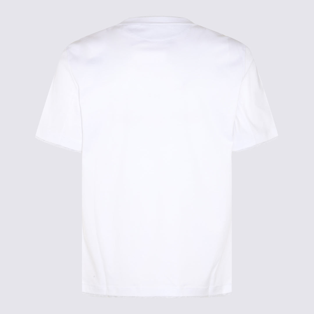 Brunello Cucinelli T-shirts and Polos - BIANCO+PERLA | 1db9175523d5eab789d60318aa44315e6c9530d6