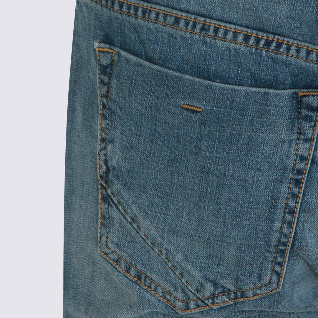 Incotex Blue Division Jeans - Blu e verdi | 64b22db0596bc8d2f005ac3ab6a6cefccc34d8aa
