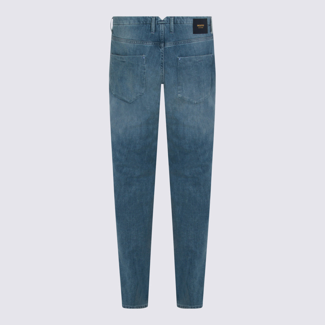 Incotex Blue Division Jeans - Blu e verdi | 60eb41a7057d63c8a190ac979ccbda898d85f366