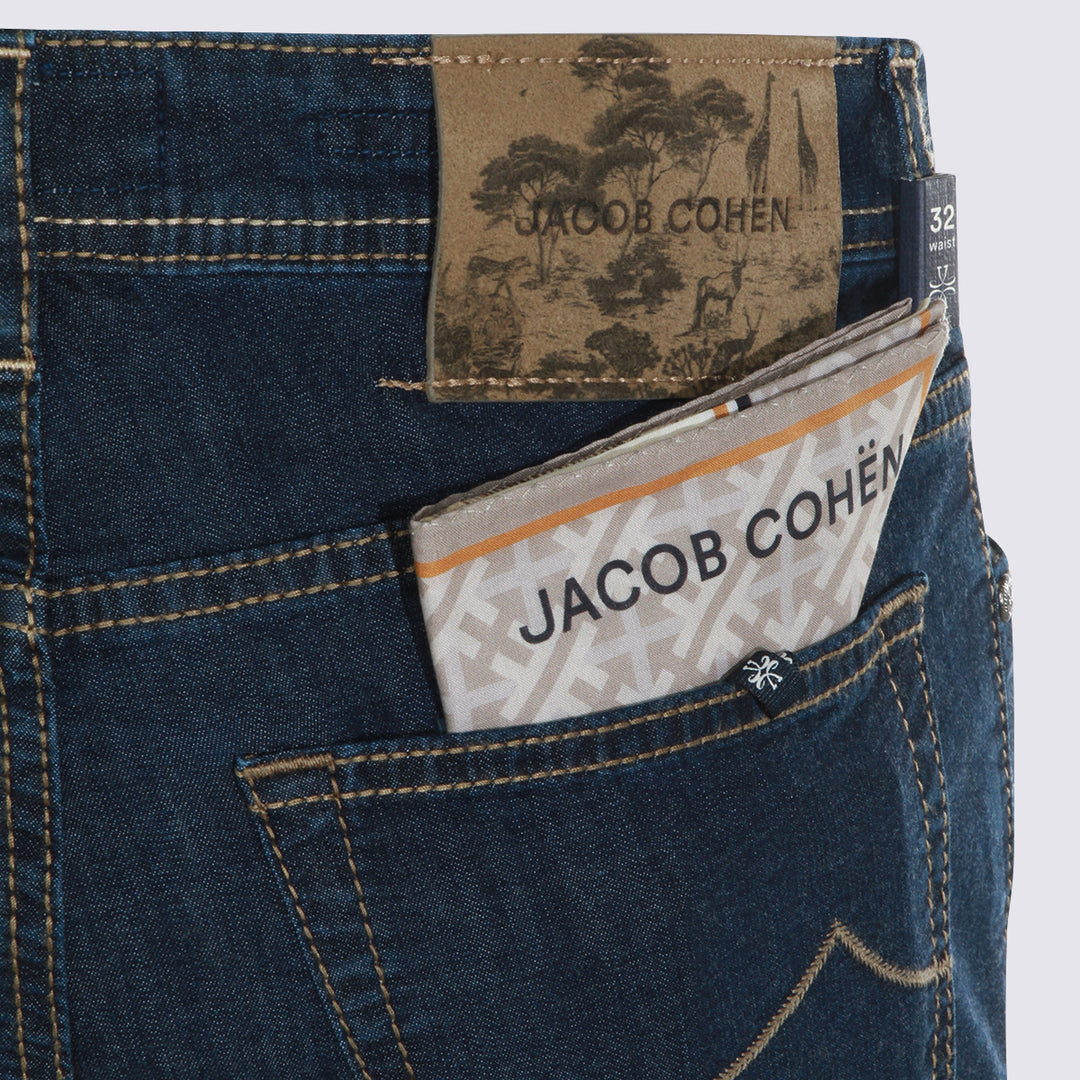 Jacob Cohen Jeans - Blu e verdi | ad702e09ffd7ced03310aabb36566ac977707b38