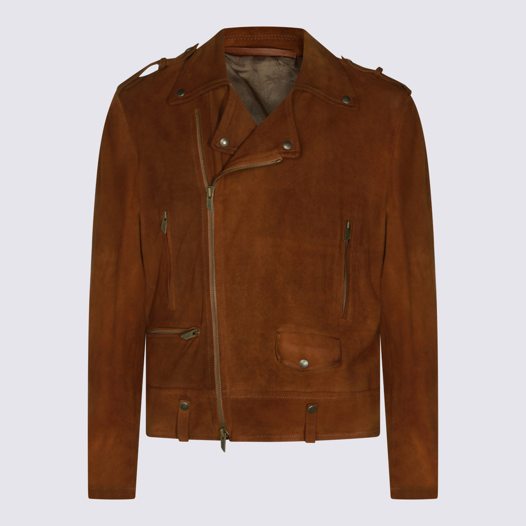 Salvatore Santoro Jackets - Marroni | c5fc9def15586a358c4c2edc867cd495245792f2