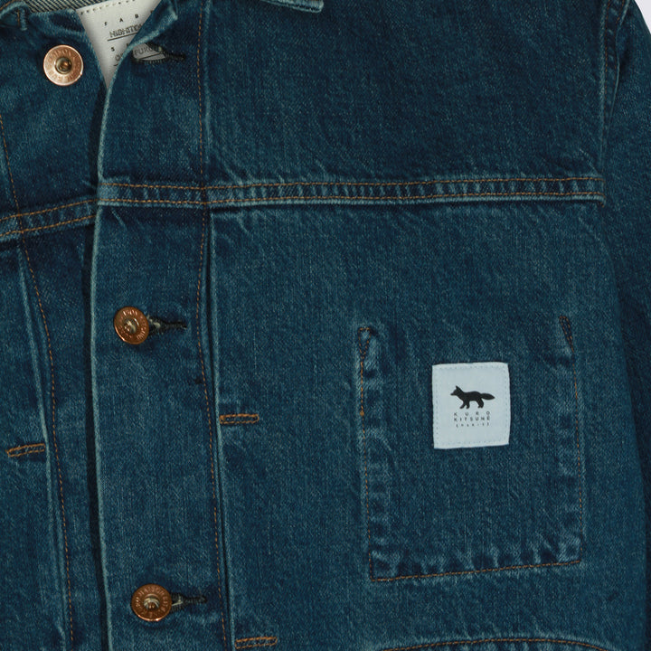 Maison Kitsune' Jackets - FADED INDIGO | 2246d273db9142132ef73db4df5d4a4a9d9dec99