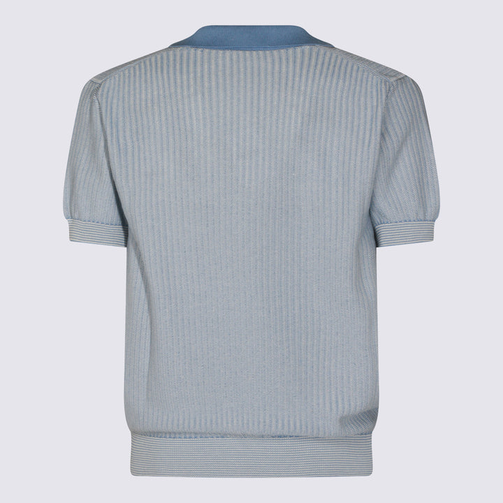 Piacenza Cashmere T-shirts and Polos - Blu e verdi | 5e3032b06fa50619c1def6bee7ae69aa73f91bbd
