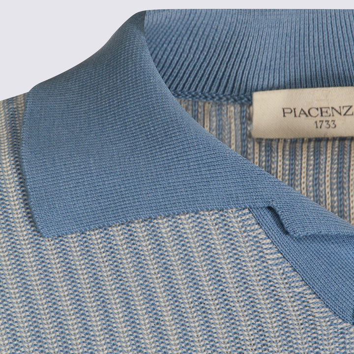 Piacenza Cashmere T-shirts and Polos - Blu e verdi | 00c76684ae17e2fd117aa832132c33e0a82fa7e2