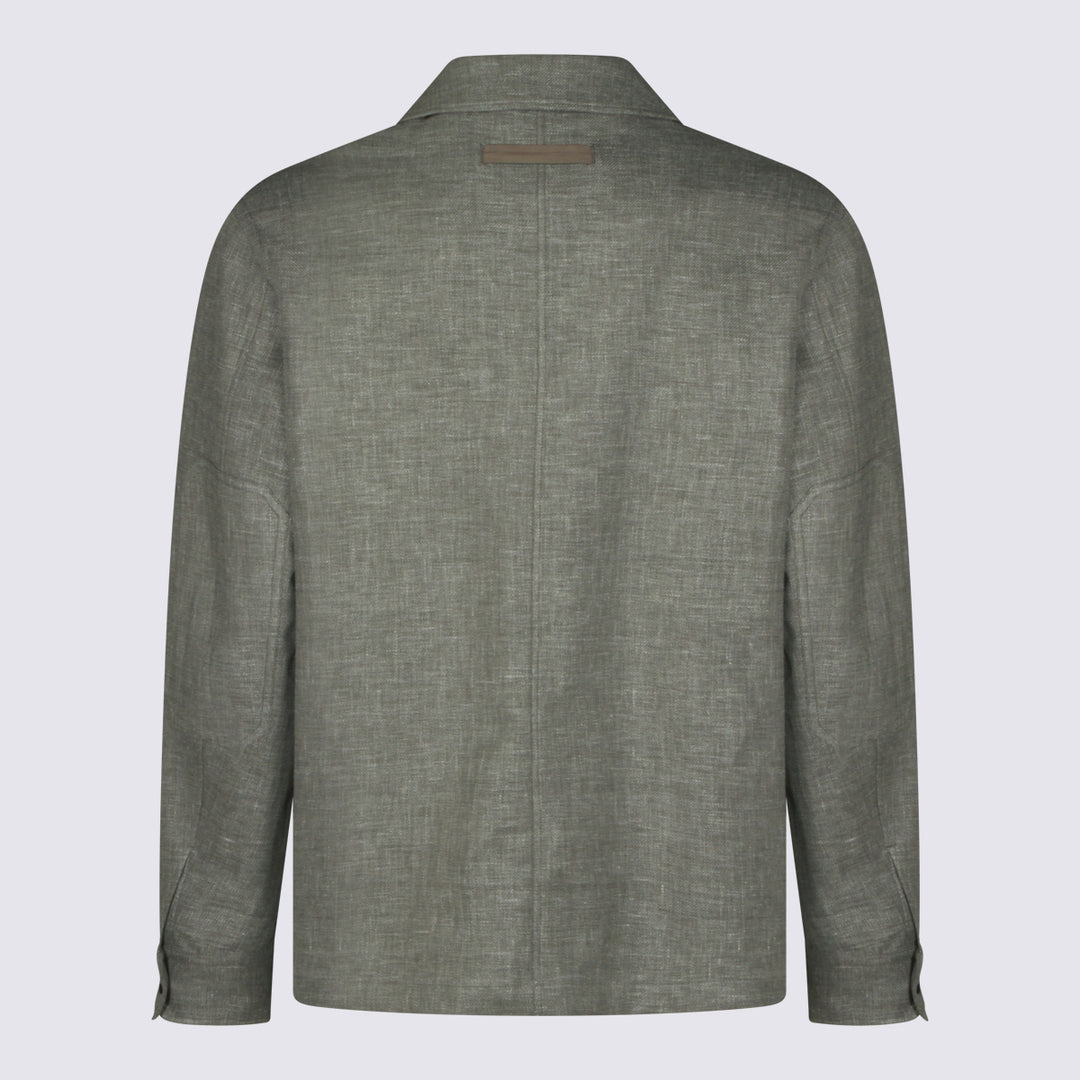 Zegna Jackets - Blacks and greys | ad8bf00664640355ffd0f4d085b43de6ea58e391