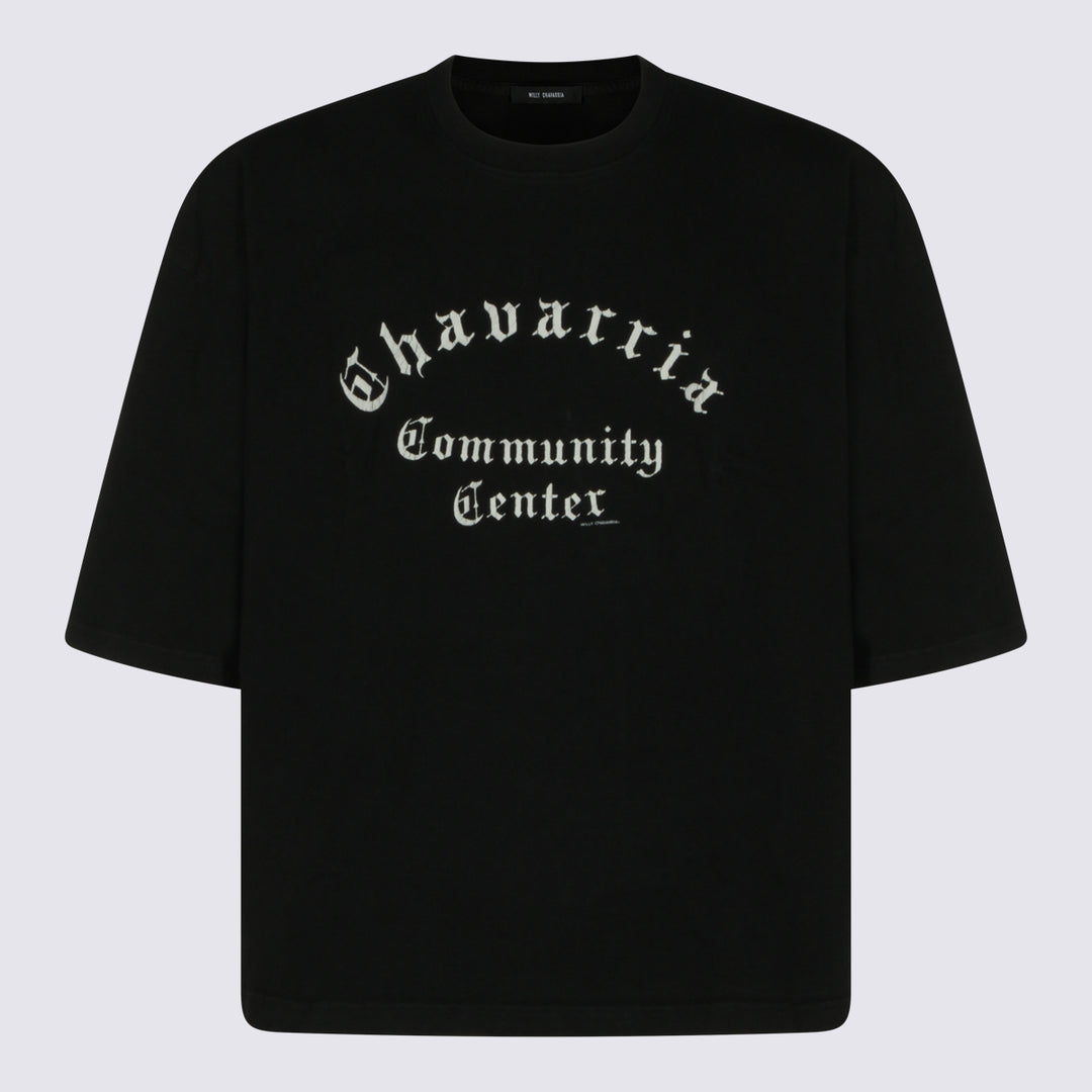 Willy Chavarria T-shirts and Polos - Blacks and greys | 5a340839971a54af26fb95ff33e86cf3f6d37414
