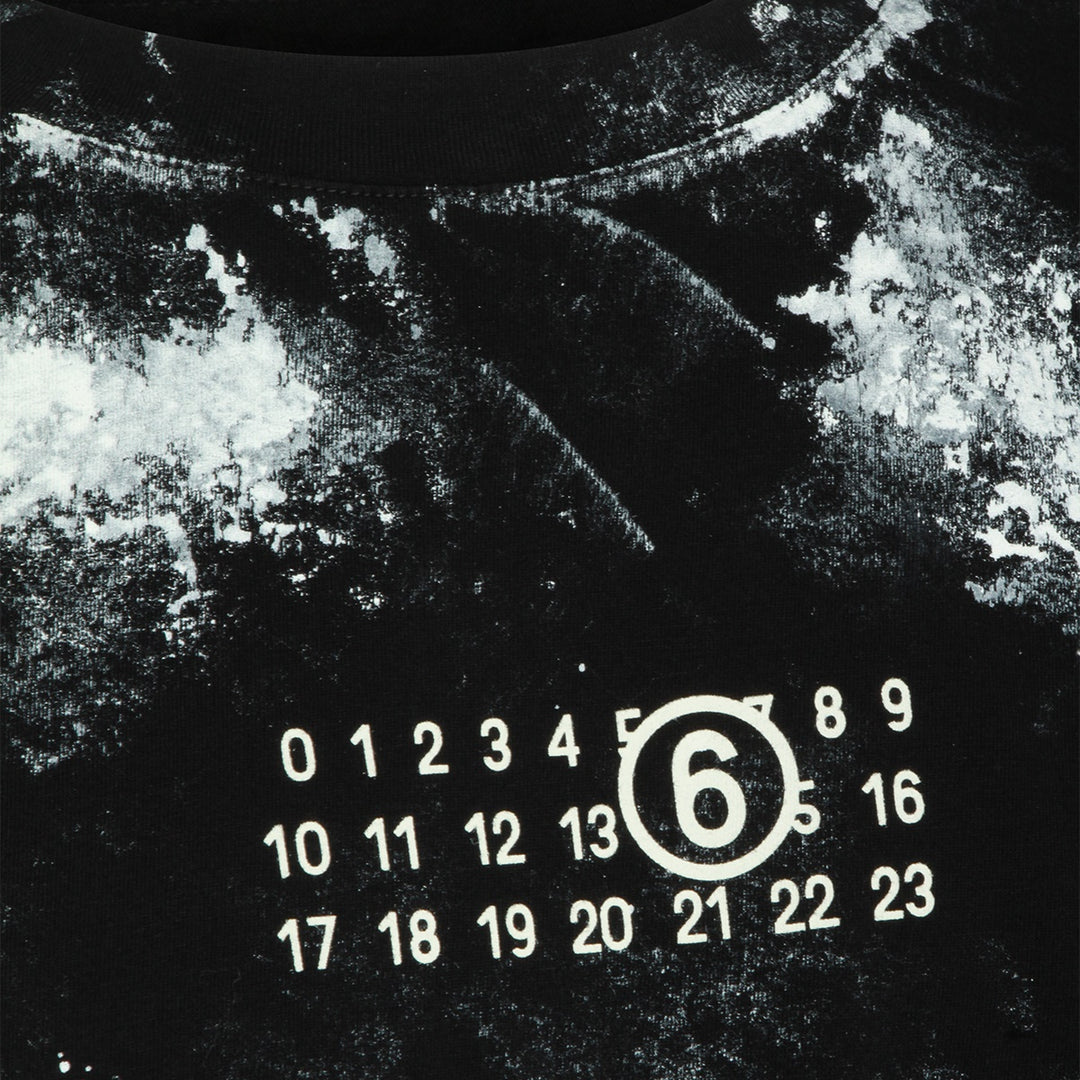 Mm6 Maison Margiela T-shirts and Polos - Black | 96674759e378989399da04a26a40be0046333ab0