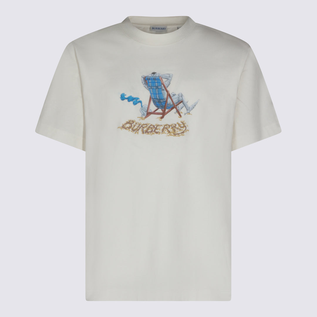 Burberry T-shirts and Polos - CHALK | bb82d438f7d50fc73c983ce19452e81eeafca1e6