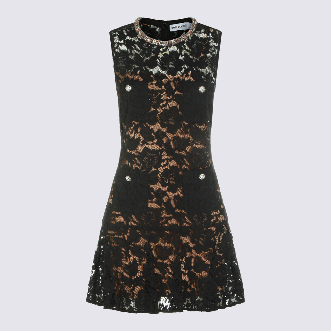 Self-Portrait Dresses - Blacks and greys | 9fb33fbbf35e30c43258ad9500f269608627b899