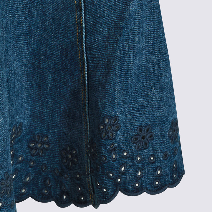 Self-Portrait Dresses - Blu e verdi | ac99606d8750c59af96c1ed6fa795cac86932c62