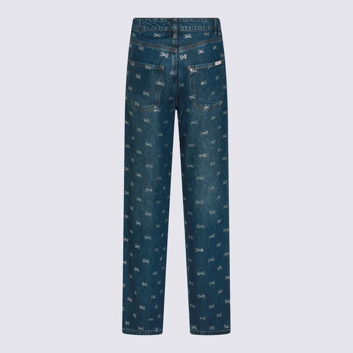 Self-Portrait Jeans - Blu e verdi | b3805e01d8205cc6112363d901a73bcac184c7f7