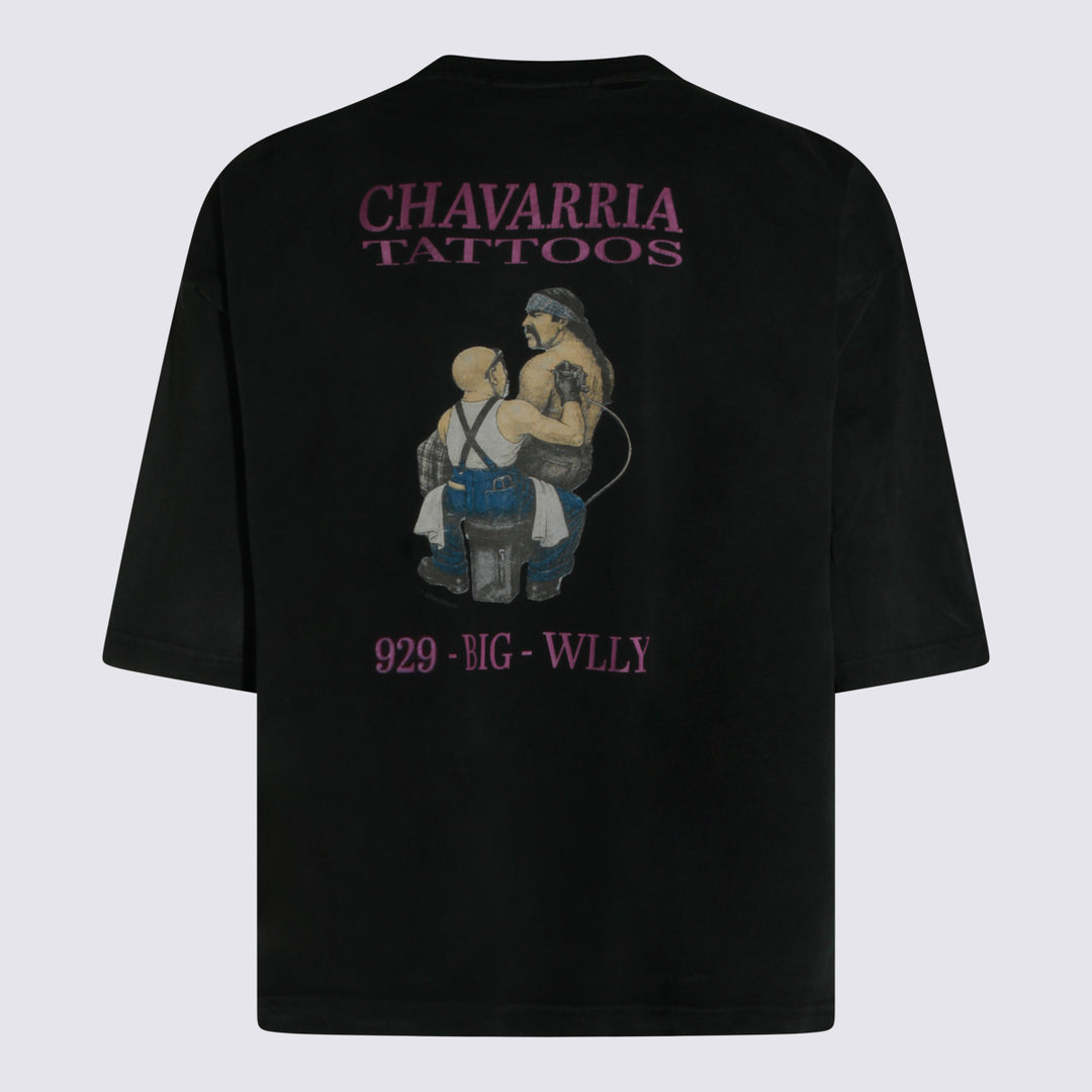 Willy Chavarria T-shirts and Polos - Blacks and greys | e4133ebd5629a014af4a860c53ccc6a205dfdfef