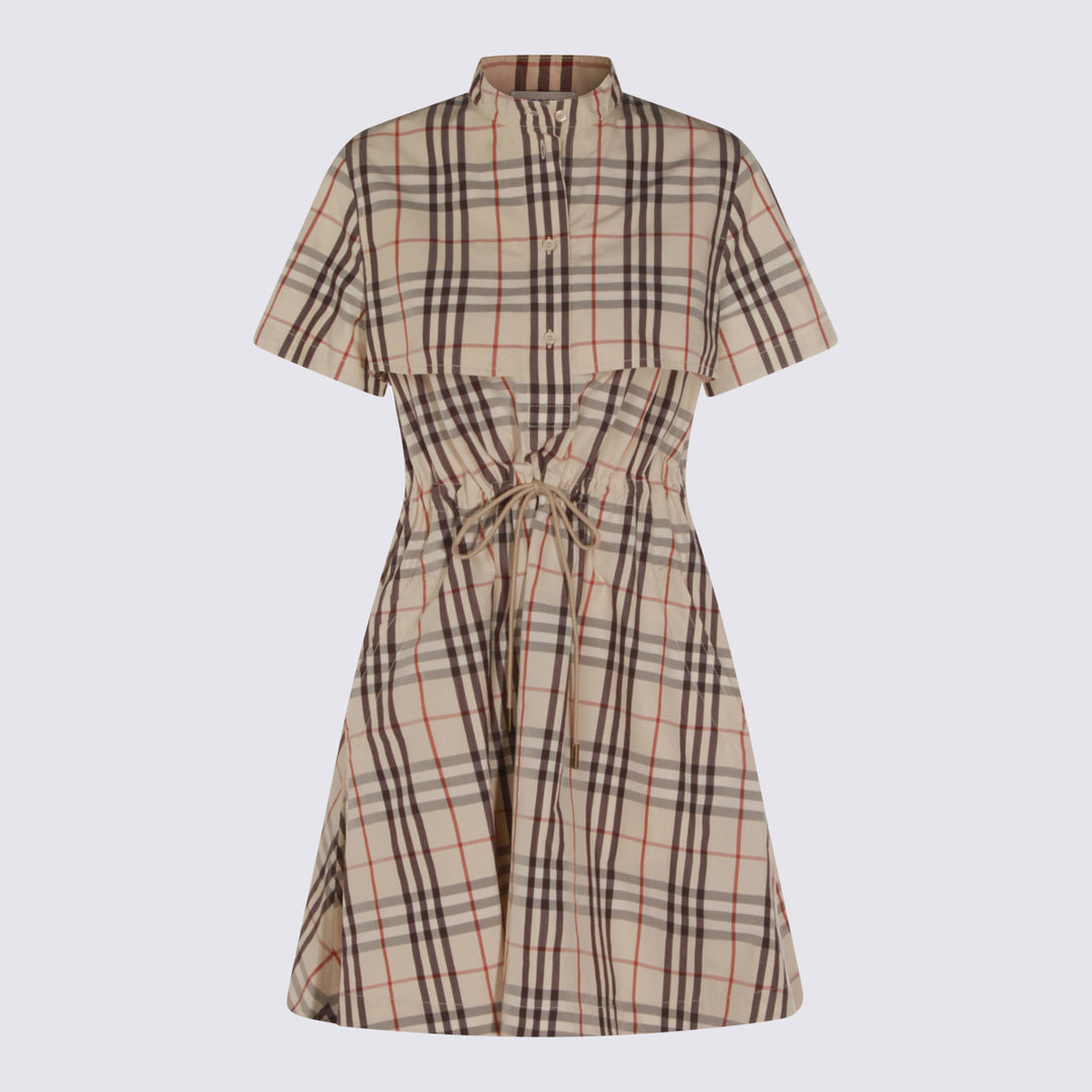 Burberry Dresses - ALMOND BEIGE IP CHECK | 065541287549100615223837ace0d1baf966da66