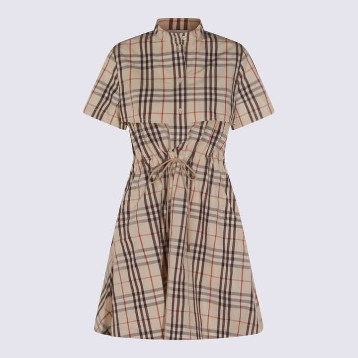 Burberry Dresses - ALMOND BEIGE IP CHECK | 065541287549100615223837ace0d1baf966da66