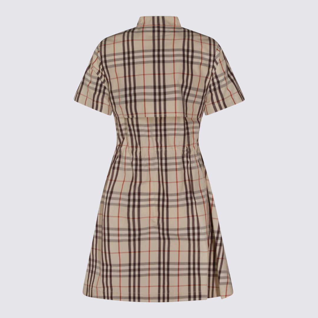 Burberry Dresses - ALMOND BEIGE IP CHECK | 121fe1db78a80ce80f748942b59eb9d7956ecb5f
