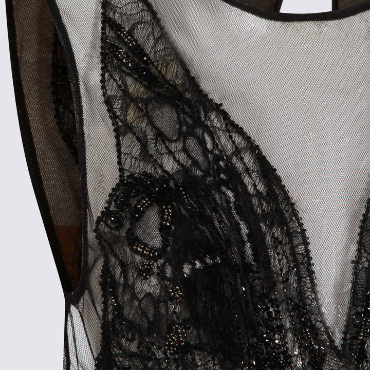 Elisabetta Franchi Dresses - Blacks and greys | d20189798fc9d99476185cc39868f285ba1e795f