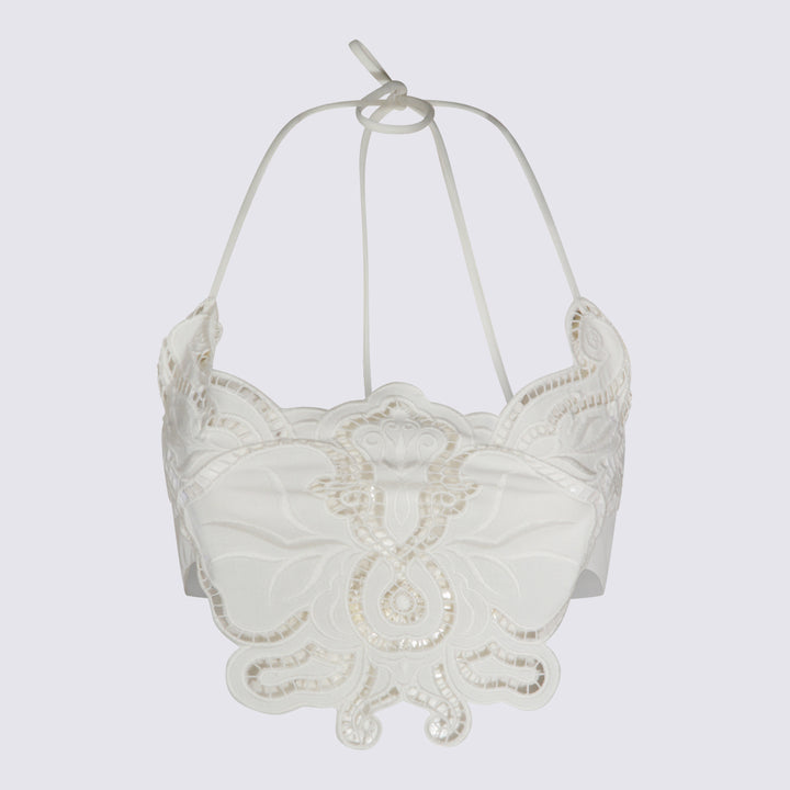 Blumarine Top - WHITE PEARL | 49eaa0913ccf0577021685a741348538da336afa