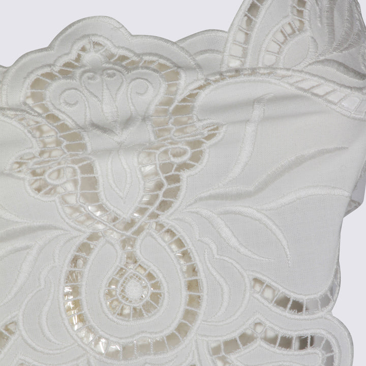 Blumarine Top - WHITE PEARL | 4995f0f109fa942b107dbfbfdd14a0e584ec472b