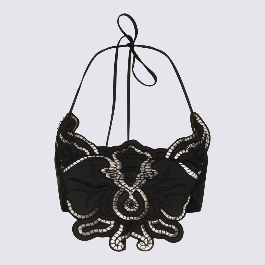 Blumarine Top - Blacks and greys | 7badb53ee712ec64916e7f10d39be6fedfa99b64