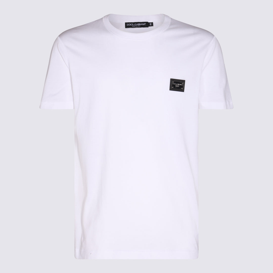 Dolce & Gabbana T-shirts and Polos - Chiari e Naturali | 065356df2cb99b48a08bbd953619a82d4d3c6456