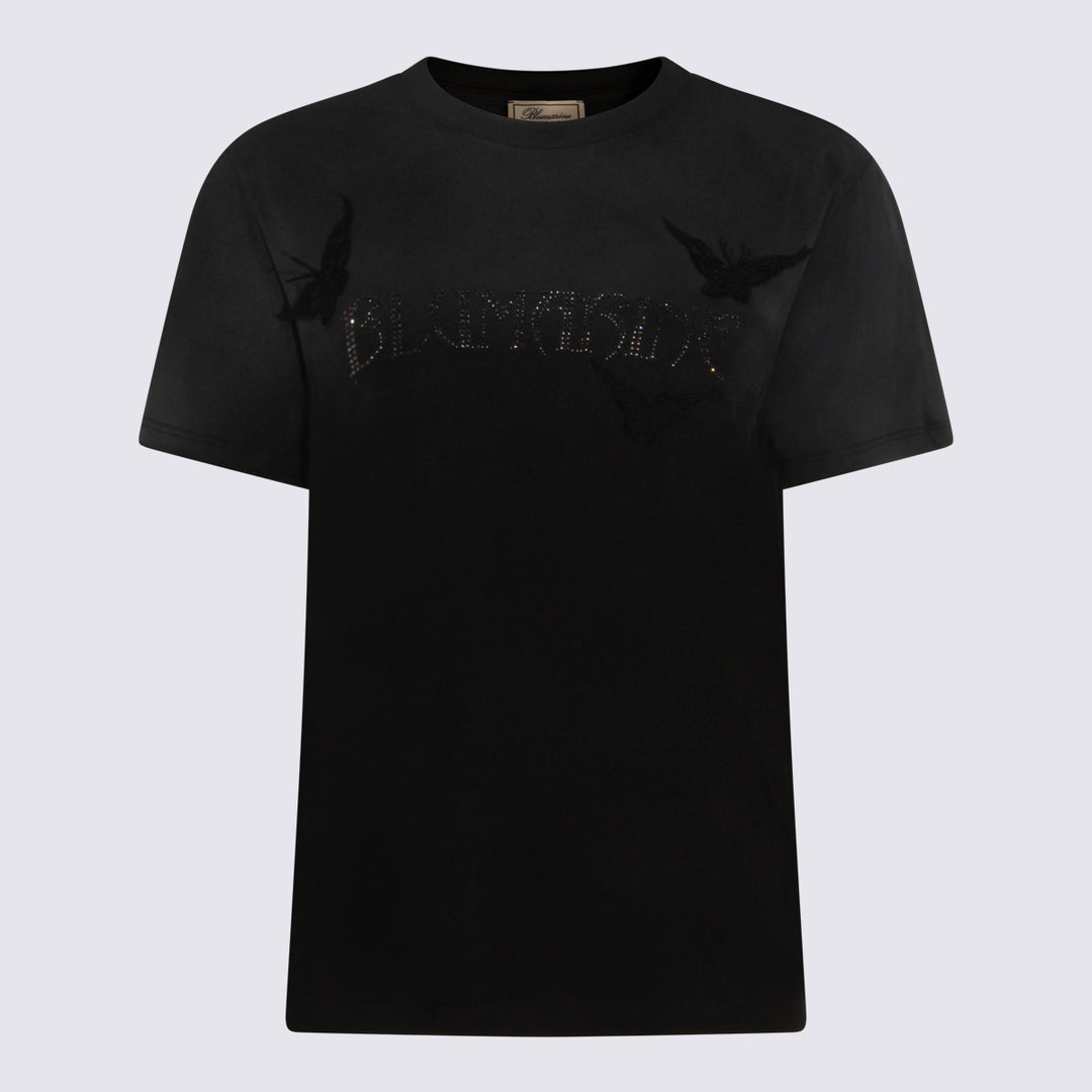 Blumarine T-shirts and Polos - Blacks and greys | 7a4b10576569be4dcfdcbd39a61cabc59b772220