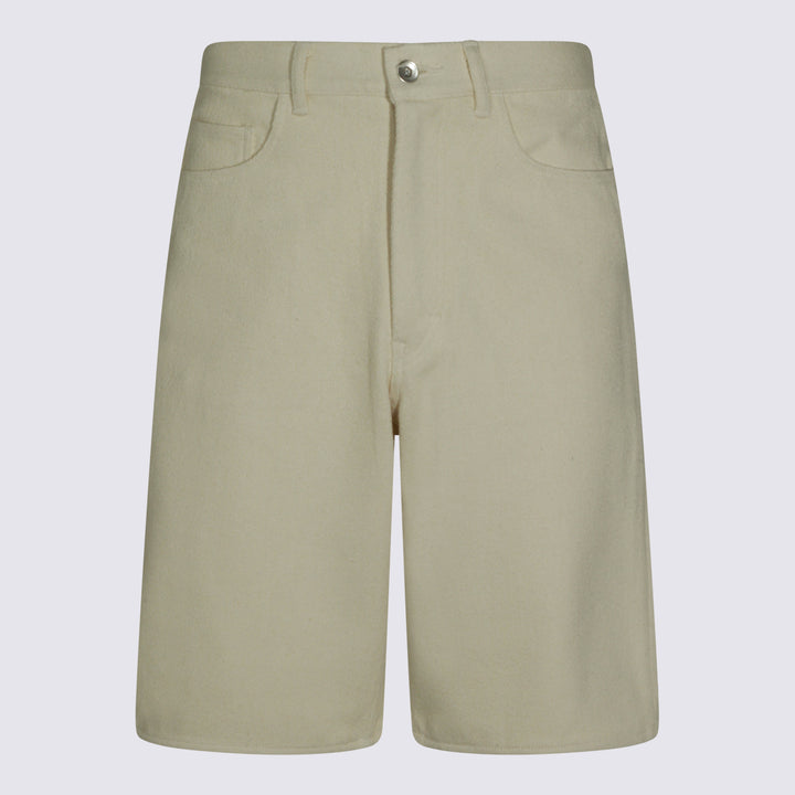 Auralee Shorts - IVORY WHITE | c1d05cab693b49ffe686984a2292b01b7aef3b33
