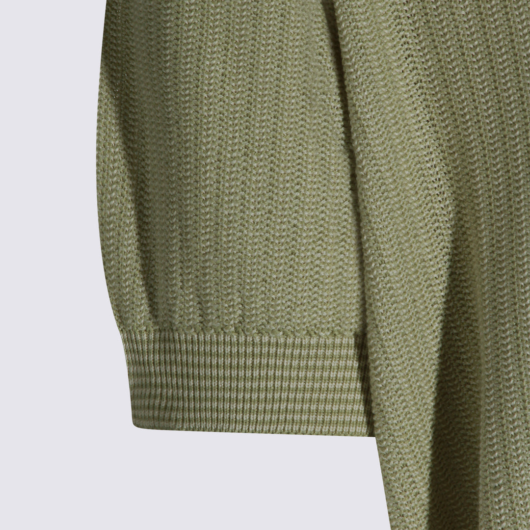 Piacenza Cashmere T-shirts and Polos - Blu e verdi | 566ba2b329d3f1a30d1ba8442227c042cc86d040