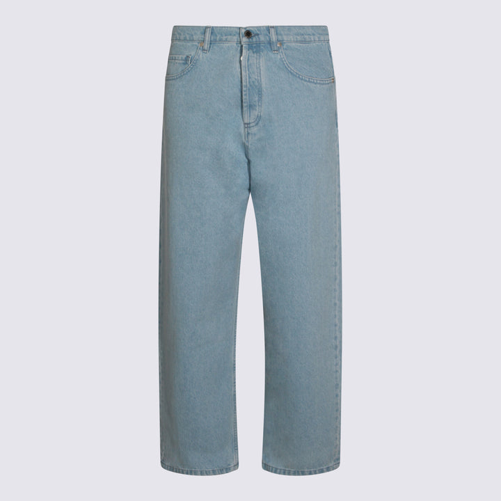 Maison Kitsune' Jeans - LIGHT WASHED INDIGO | c535daec599dee9b191ddffa9776ca75e5890e05
