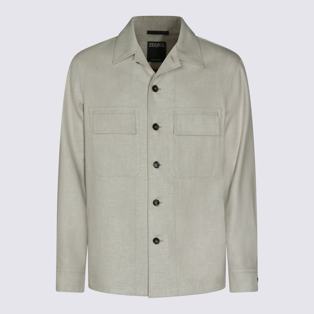 Zegna Jackets - SAND | 0125046f10d087a2d361b417ad7ff45f9c21e8af