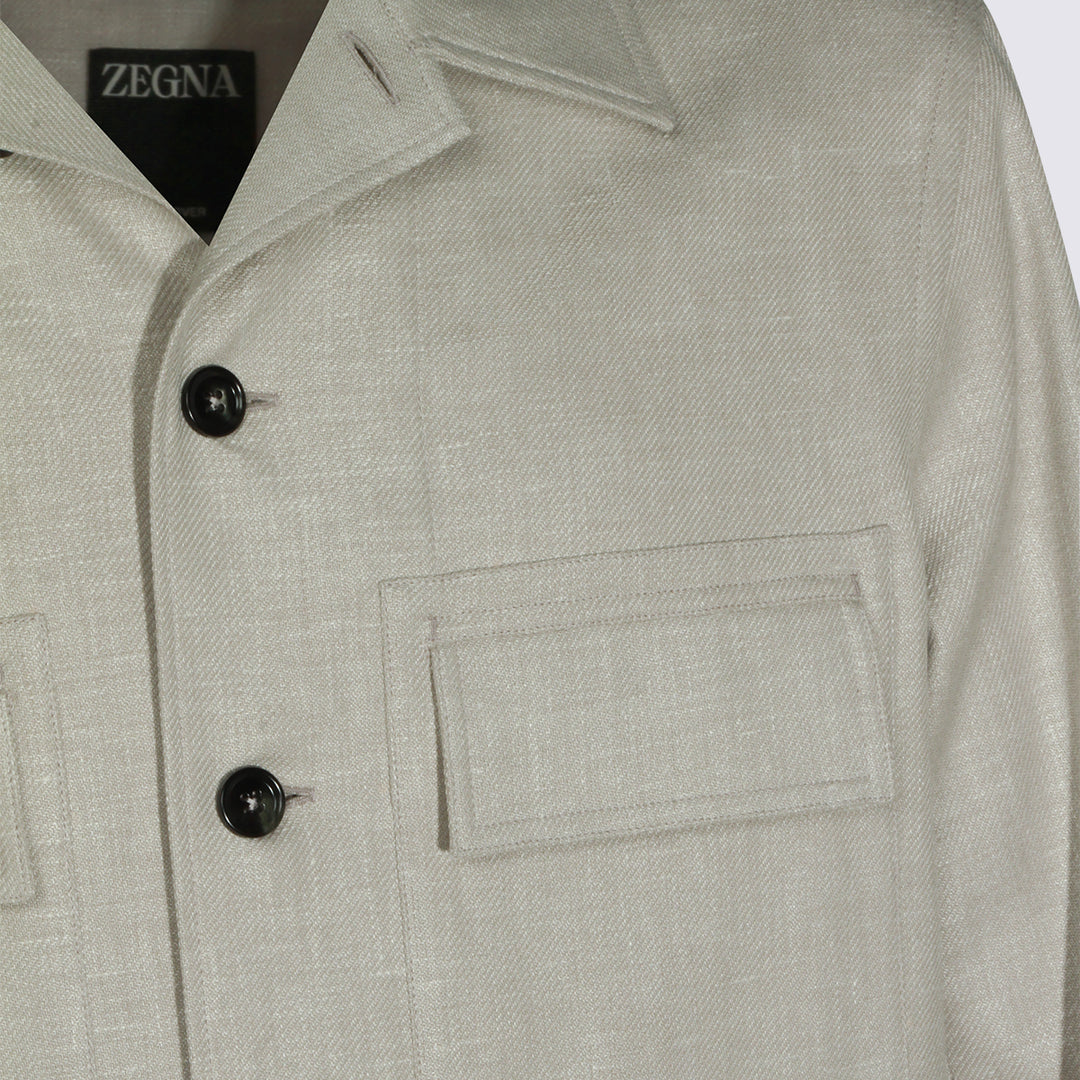 Zegna Jackets - SAND | bca16b67b29eee0f32da31741caabd28b99c2e7b