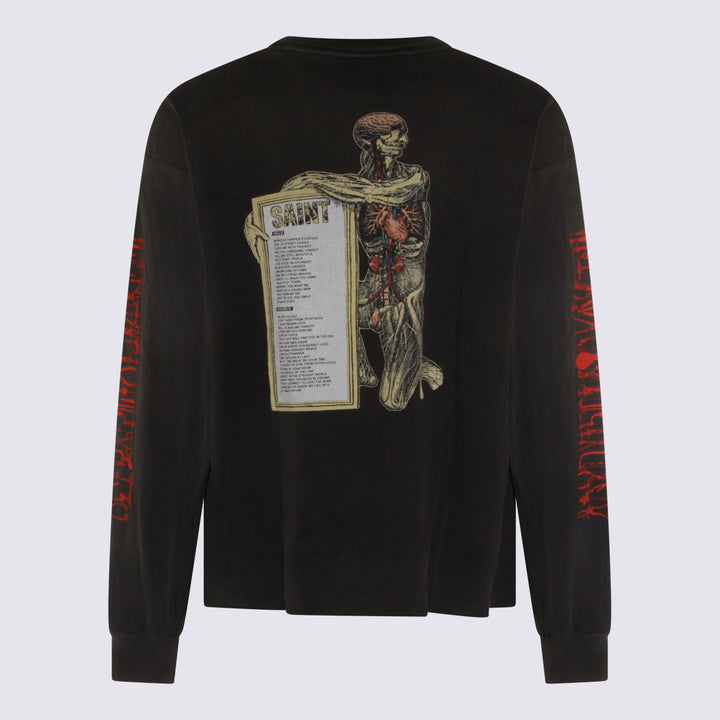 Saint Mxxxxxx T-shirts and Polos - Blacks and greys | aae2d29baef5891b23fcf1e49c408998e0e7efcb