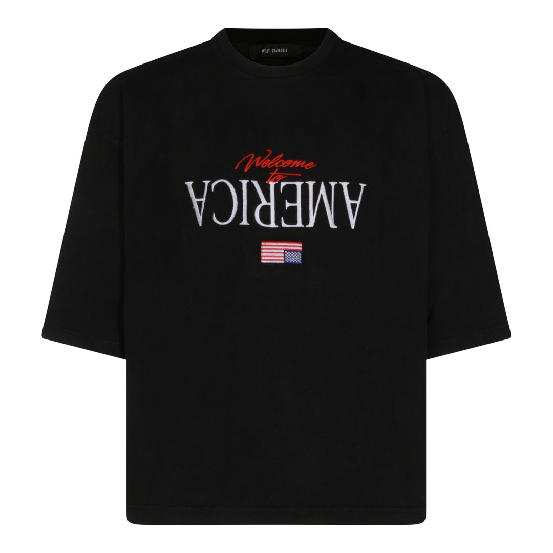 Willy Chavarria T-shirts and Polos - Blacks and greys | cc749f9ebeb58780080d9bcdc05f60a53ab0a598