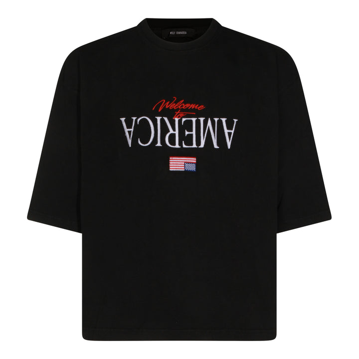 Willy Chavarria T-shirts and Polos - Blacks and greys | cc749f9ebeb58780080d9bcdc05f60a53ab0a598